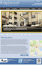 Mobile Screenshot of edgewoodapartmentsplainville.com